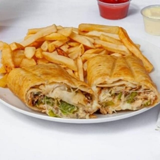 Crispy Philly Chicken Sandwich.