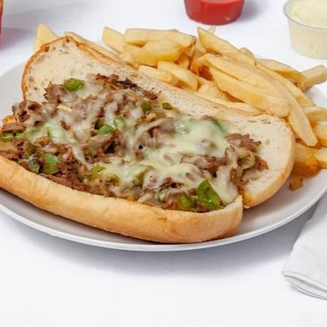 Philly Steak Sandwich.