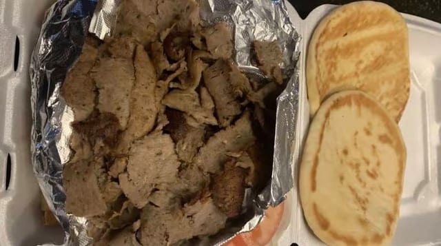 Chicken Gyro Plate.